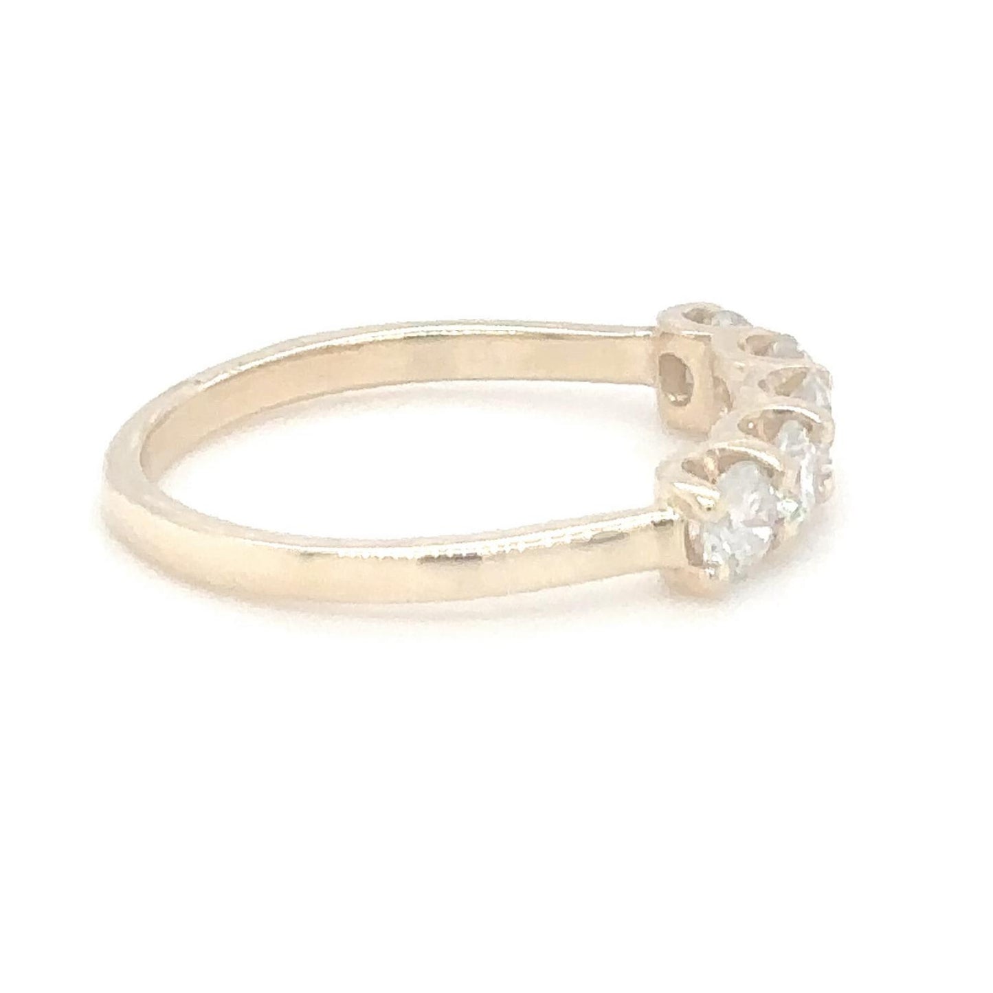 Golden Glow Diamond Band