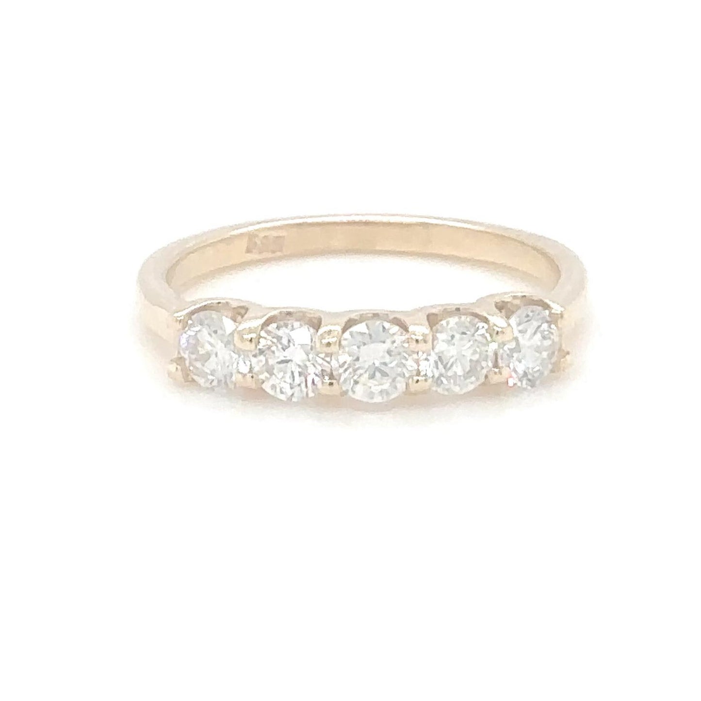 Golden Glow Diamond Band