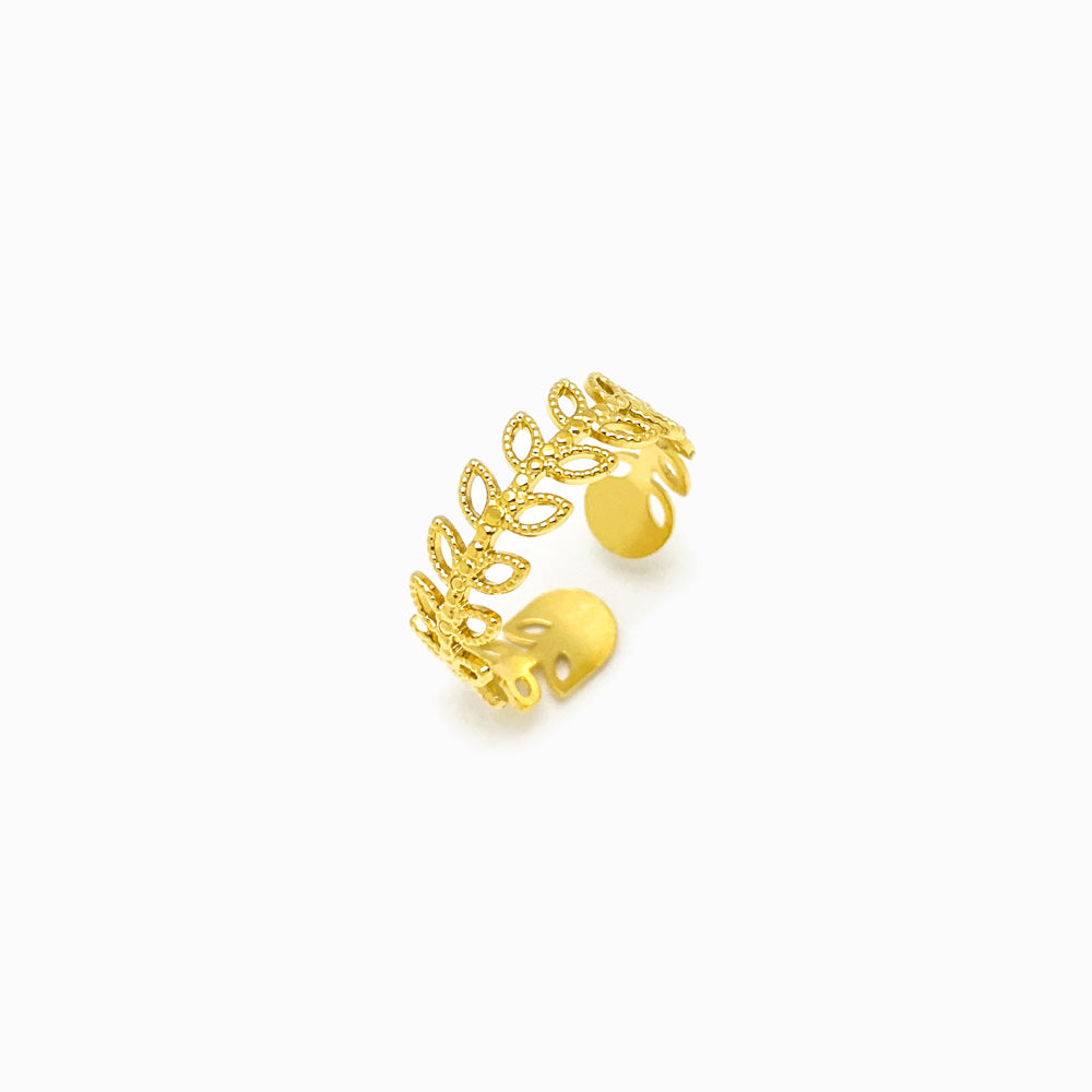 Leaf Adjustable Ring JZ1188