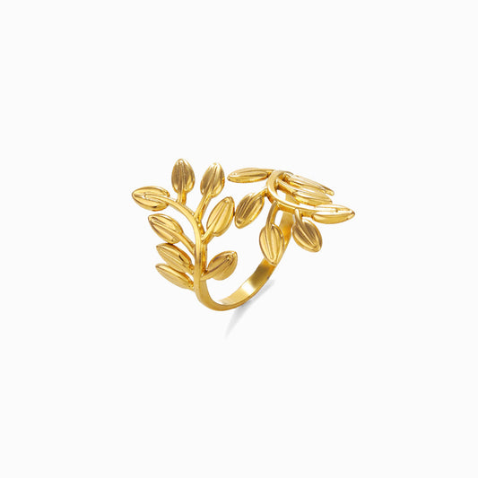 Leaf Adjustable Ring JZ1283