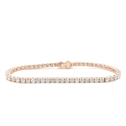 Rose Radiance Tennis Bracelet