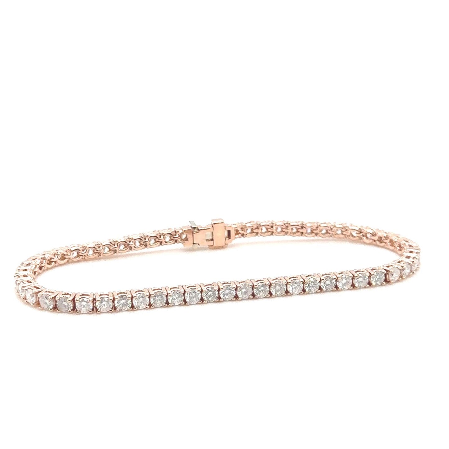 Rose Radiance Tennis Bracelet