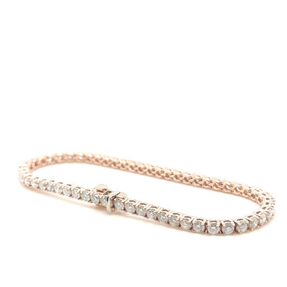 Rose Radiance Tennis Bracelet