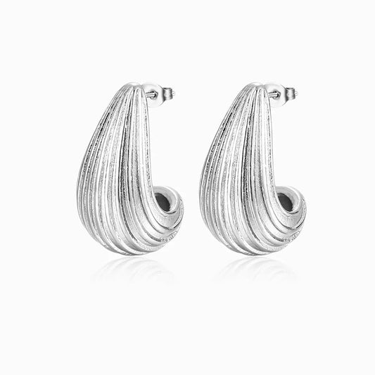 Textured Curve Earrings BR1143