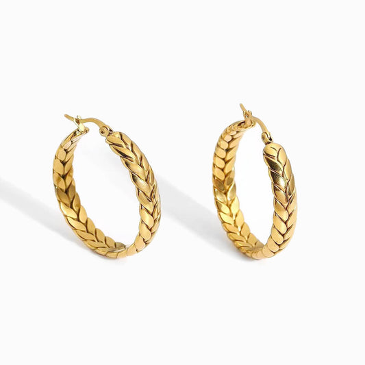 Wheat Spike Earrings 30mm BR1038