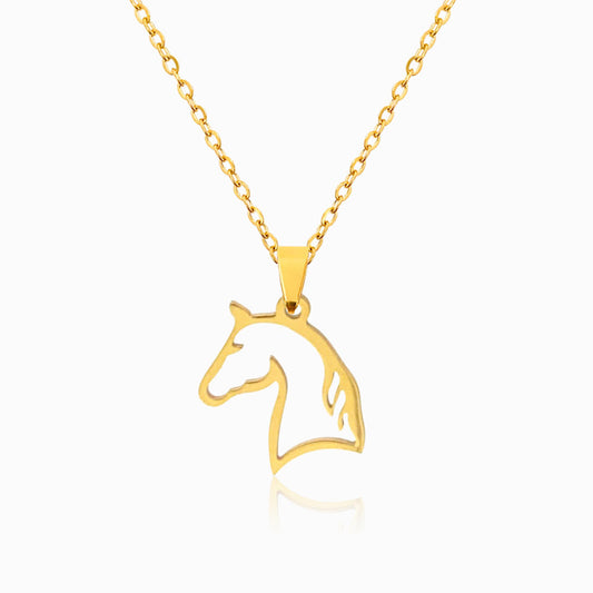 Horse Head Necklace CL1270