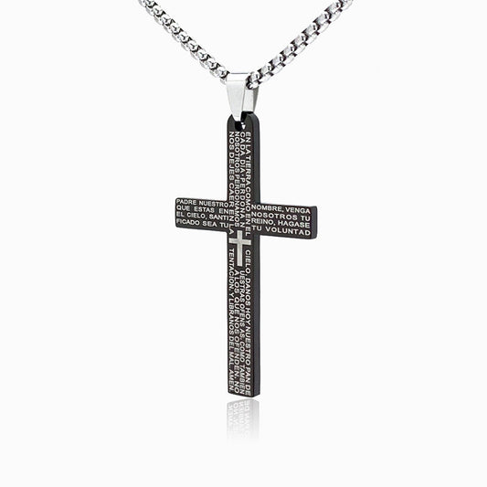 Cross Necklace with Prayers CL5078