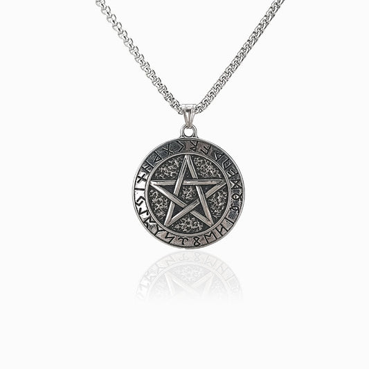 Star Necklace with Runes CL5016