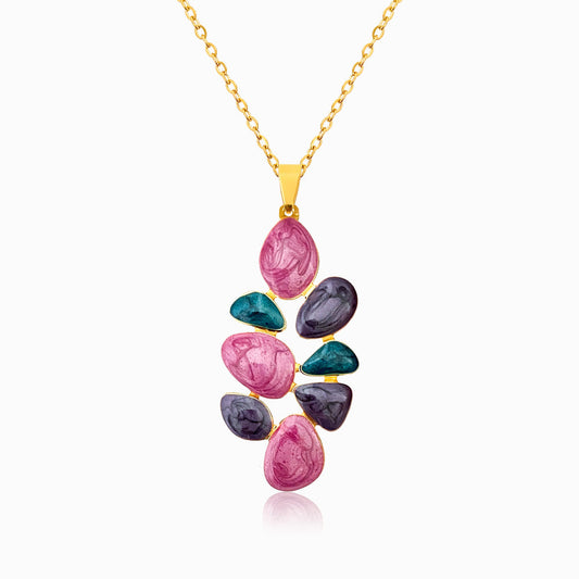 Colorful Leaf Necklace CL1425