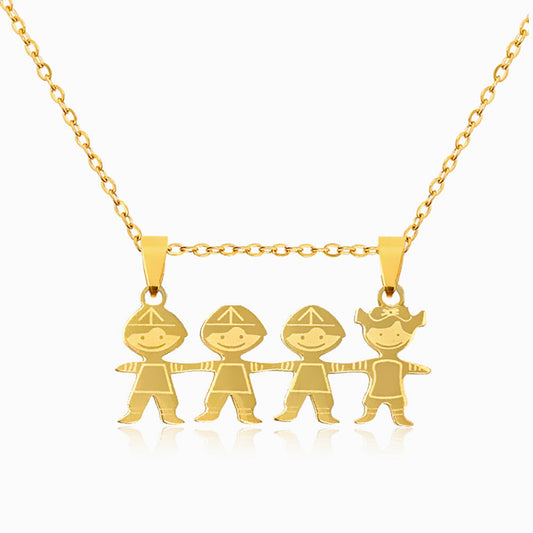 Girls and Boys Necklace CL1481