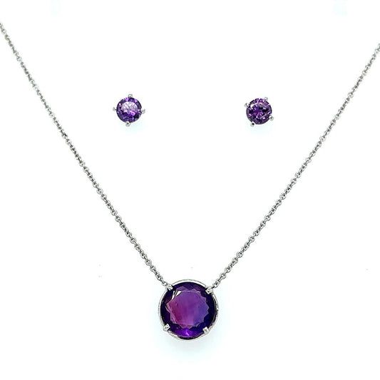 Violet Symphony Jewelry Set