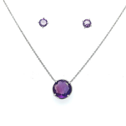 Violet Symphony Jewelry Set