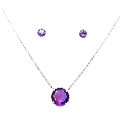 Violet Symphony Jewelry Set