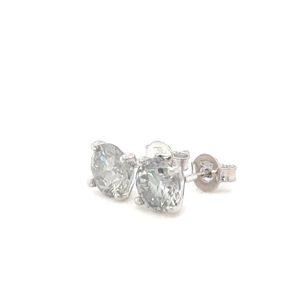 Silver Glimmer Earrings