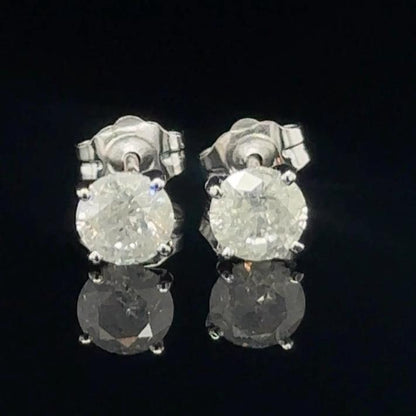 Radiant Reflections Diamond Earrings