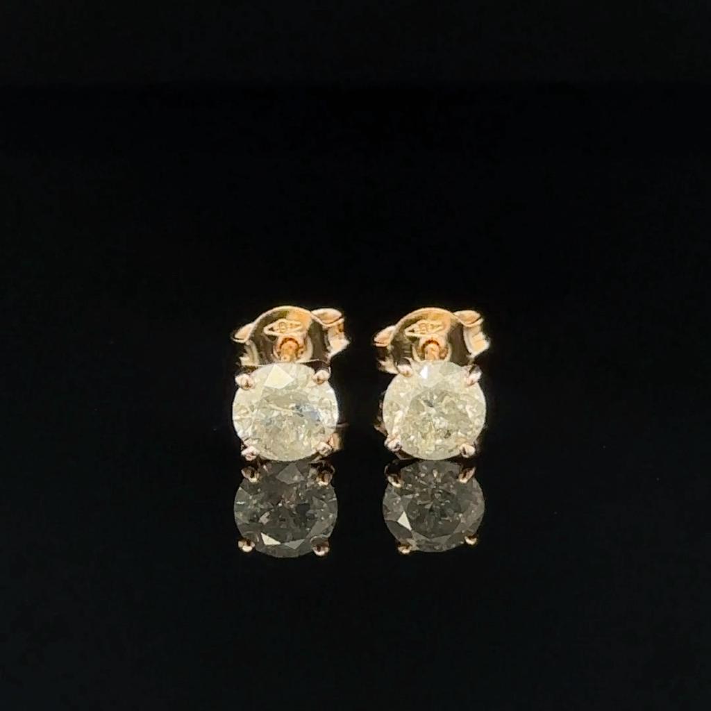 Rose Radiance Diamond Earrings