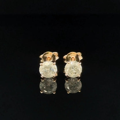 Rose Radiance Diamond Earrings