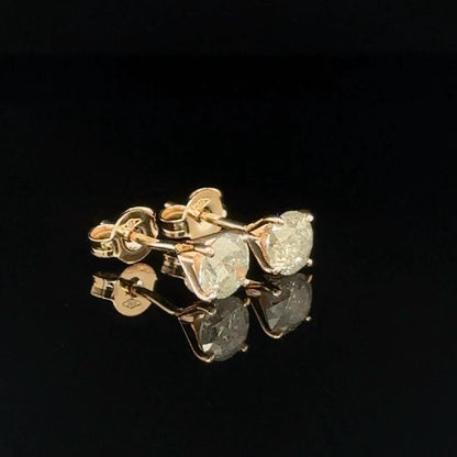 Rose Radiance Diamond Earrings