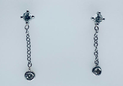 Diamond Cascade Earrings