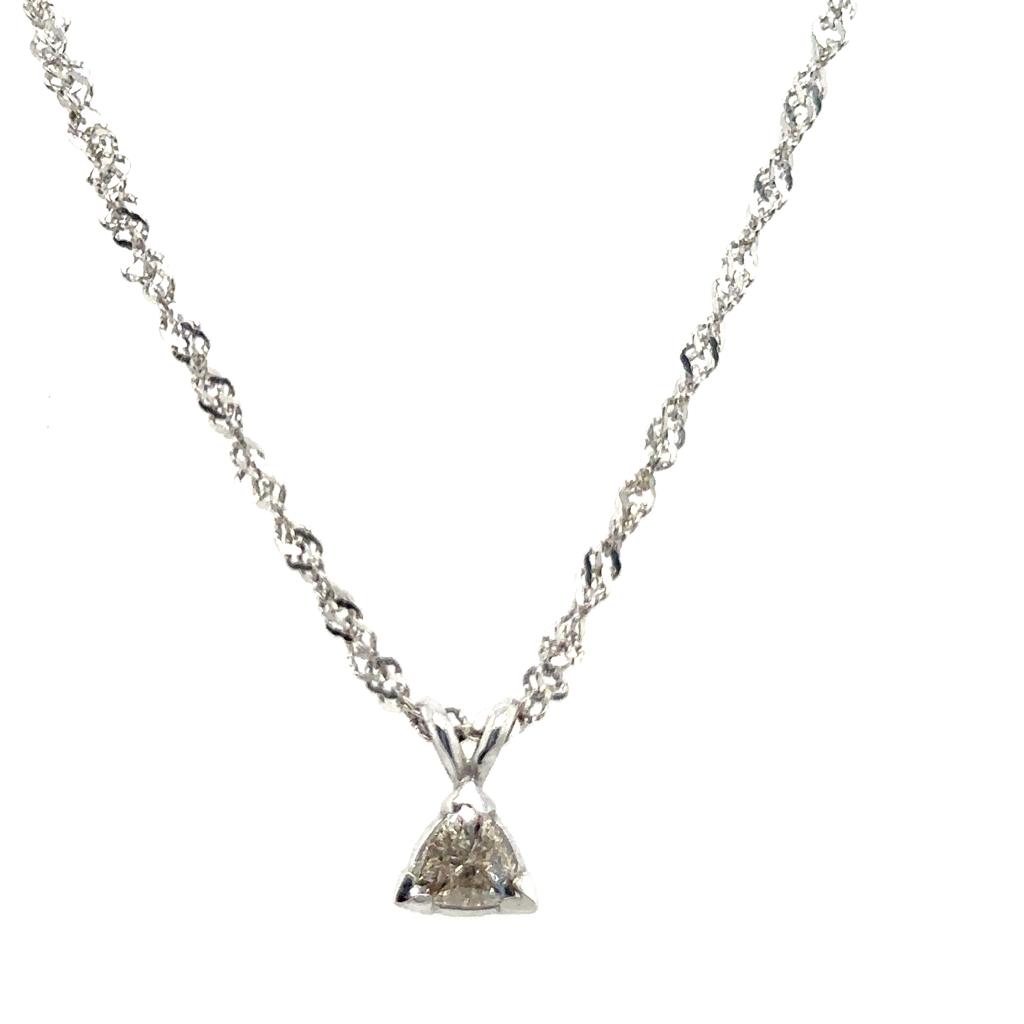 Golden Triangle Necklace