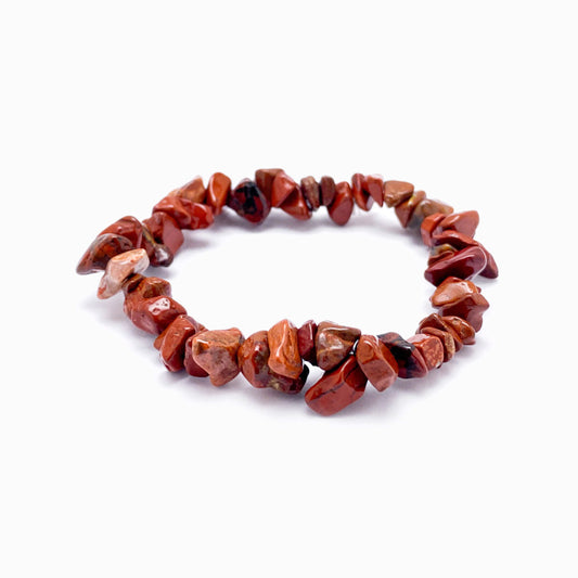 Red Jasper Gravel Bracelet PN4034