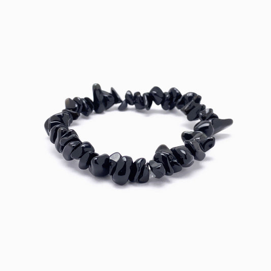 Obsidian Gravel Bracelet PN4028