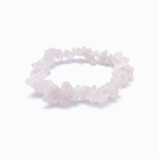 Rose Quartz Gravel Bracelet PN4031