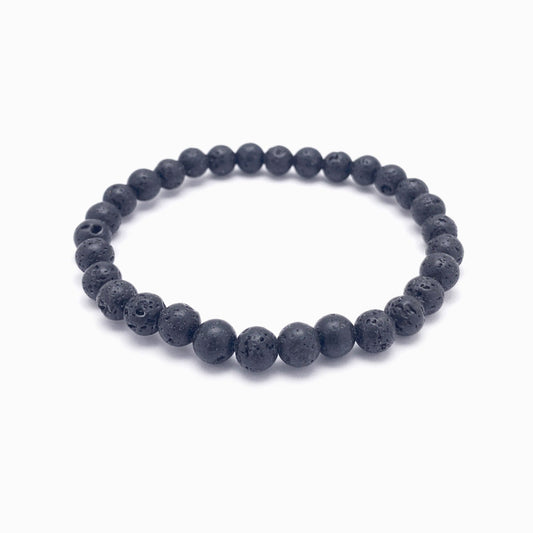 Volcanic Stone Bracelet 6mm PN4043