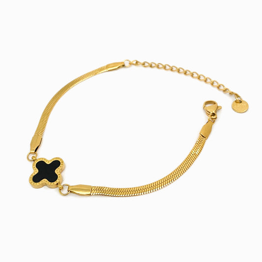 SL1090 Four-Leaf Clover Bracelet