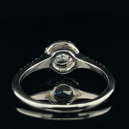 Halo Radiance Diamond Ring