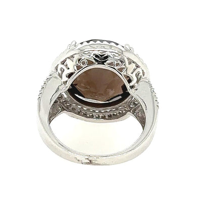 Enchanted Elegance Smoky Quartz Ring