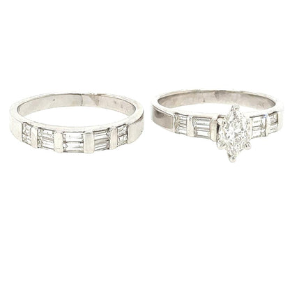 Eternal Grace Diamond Ring Set