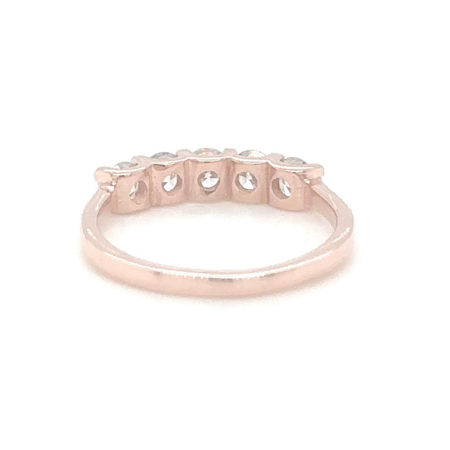 Radiant Rose Diamond Band