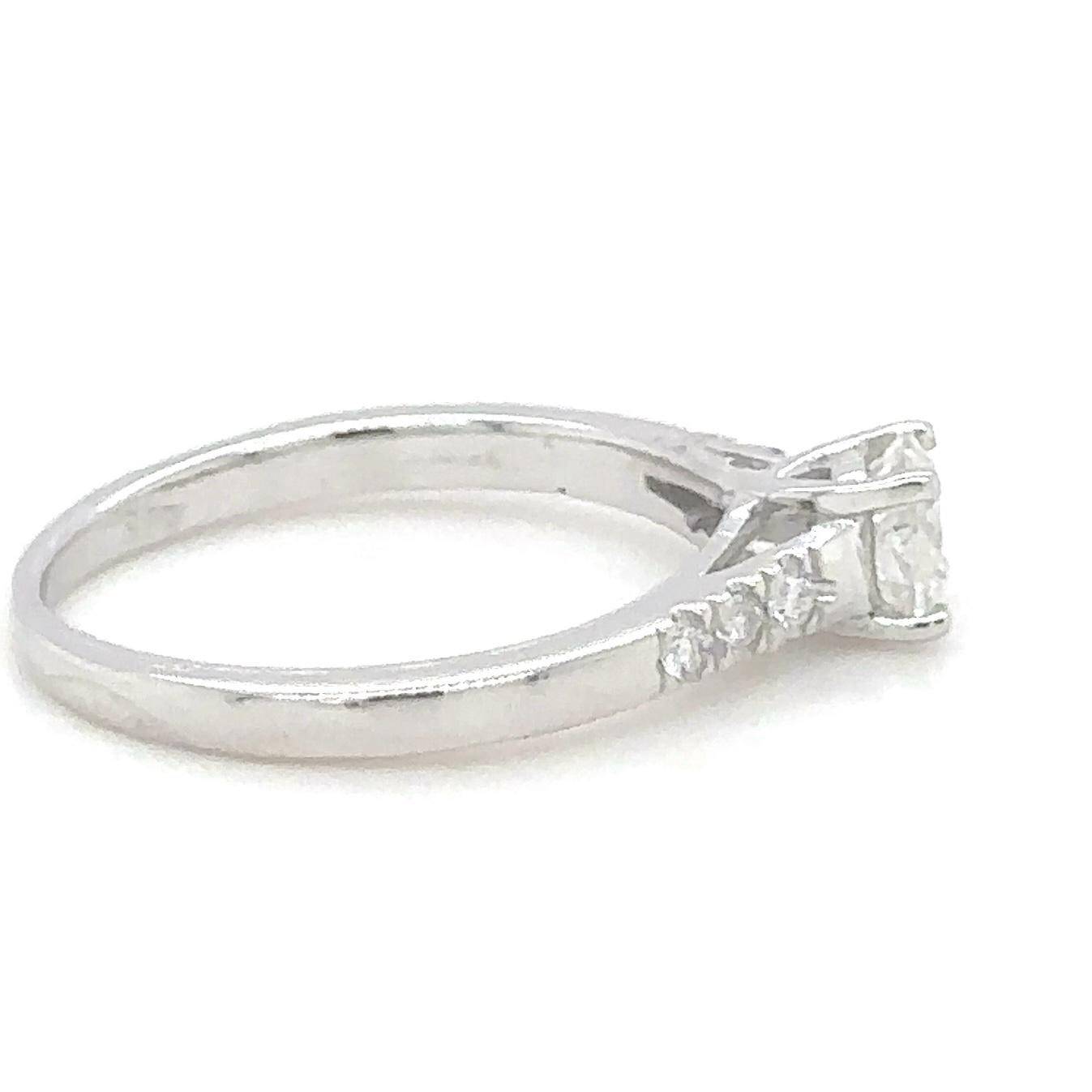 Radiant Elegance Diamond Ring