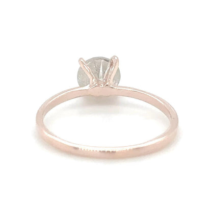 Blush Solitaire Diamond Ring