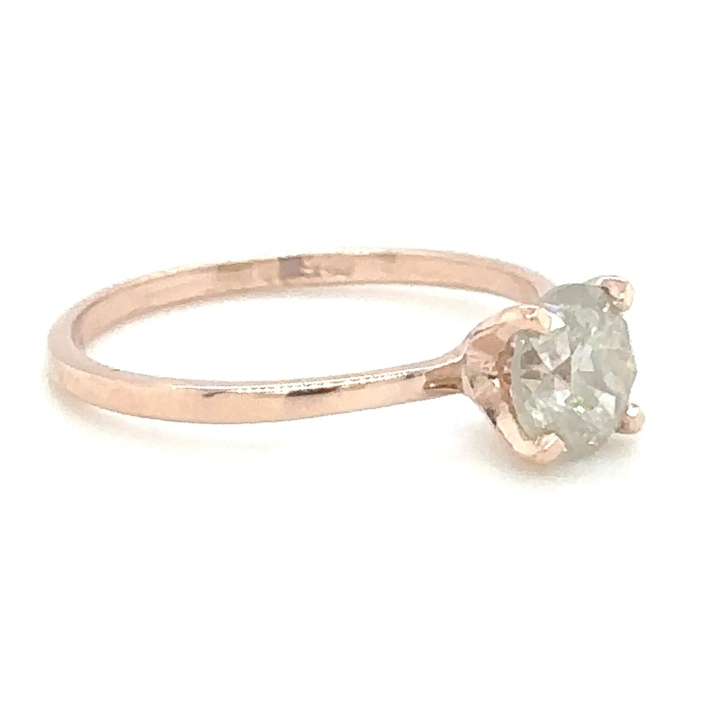 Blush Solitaire Diamond Ring