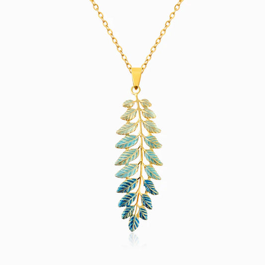 Leaf Pendant Necklace CL1609