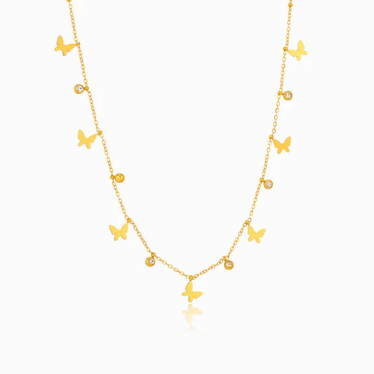 Butterfly Charm Necklace CL1710