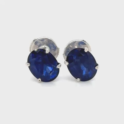 Royal Sapphire Studs