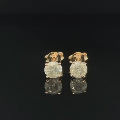 Rose Radiance Diamond Earrings