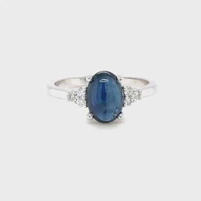 Sapphire Serenity Ring