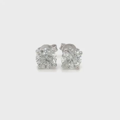 Silver Glimmer Earrings