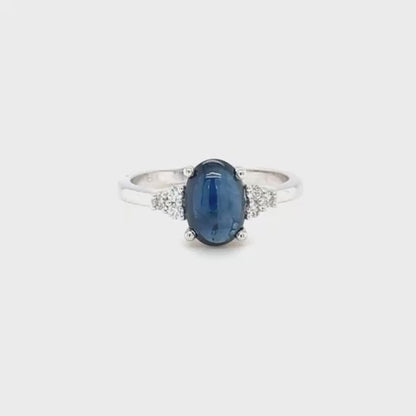 Sapphire Serenity Ring