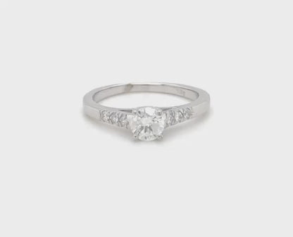 Radiant Elegance Diamond Ring