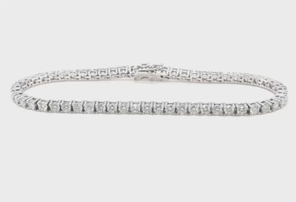 Radiant Eternity Tennis Bracelet